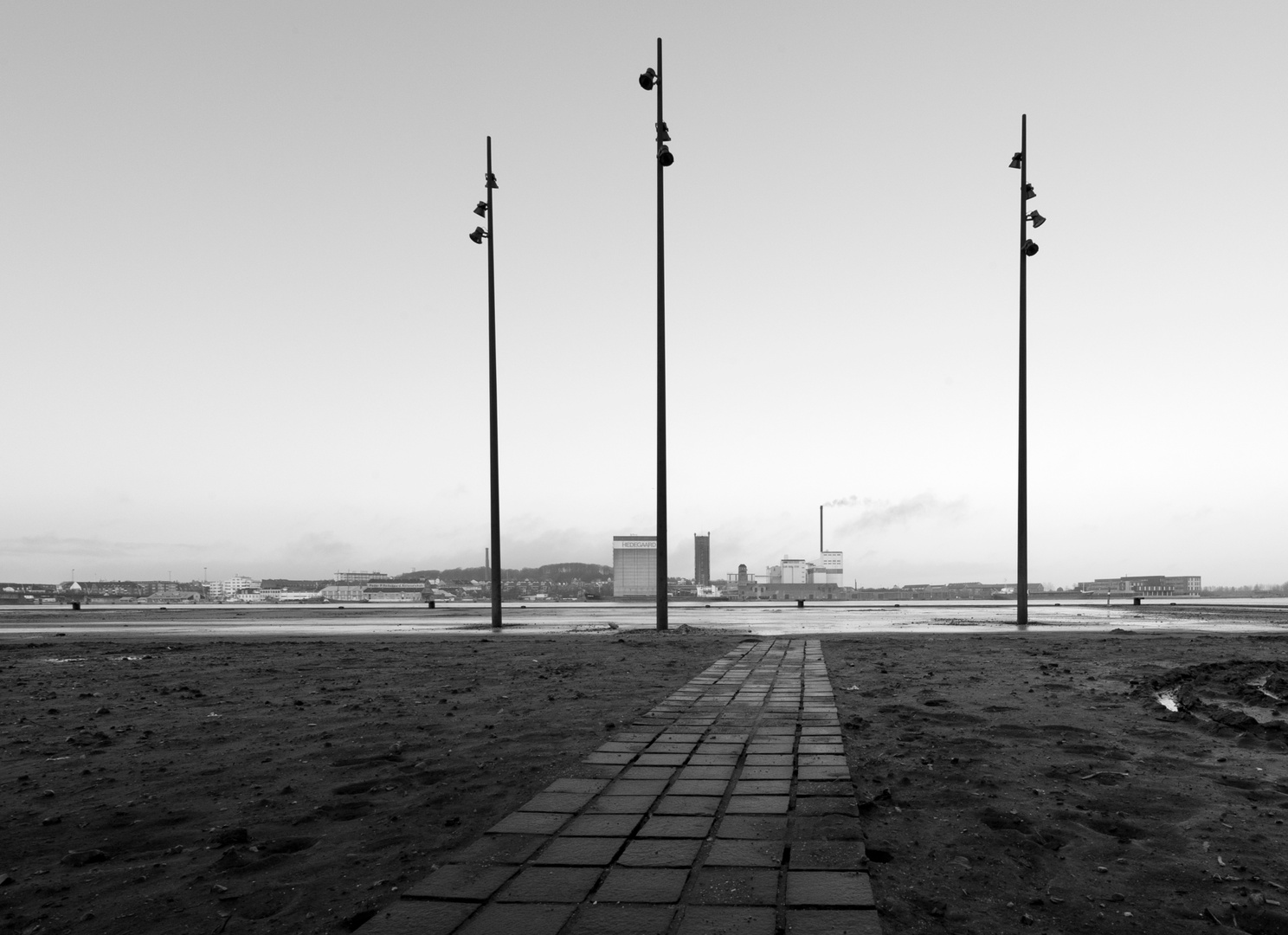 Isolated Lampposts